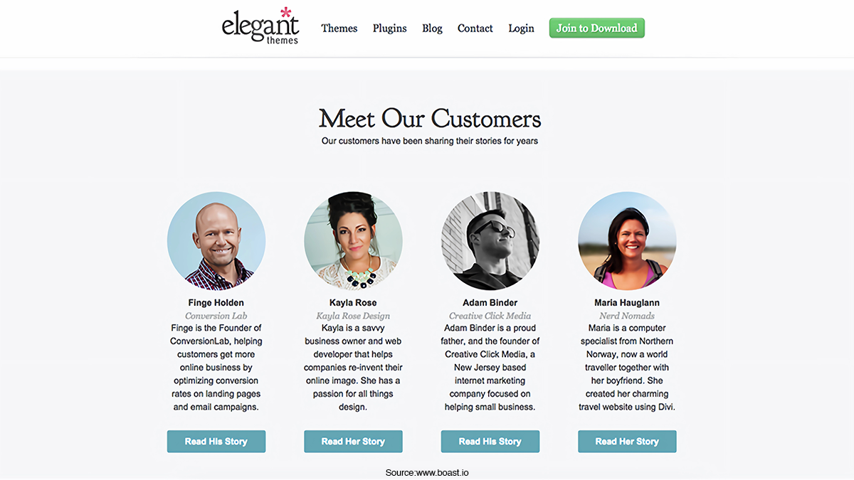 Earn and display client testimonials