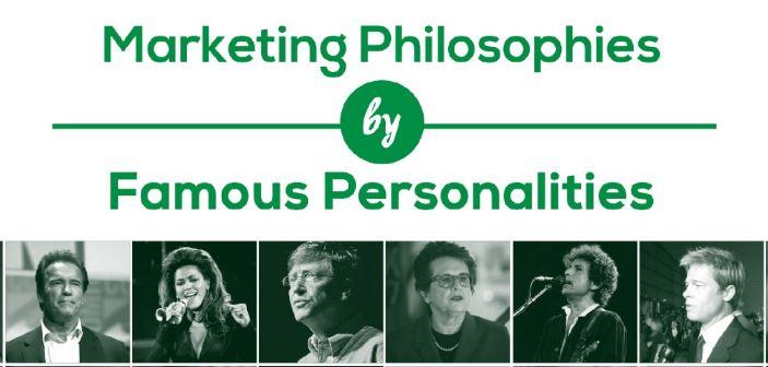Marketing Philosophies by Famous Personalities