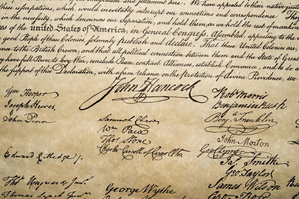 The Declaration of Independence Was not Signed on July 4