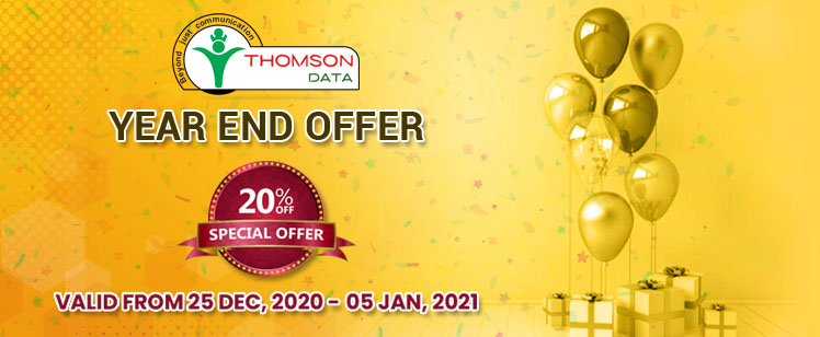 ThomsonData Year End Offer 2020