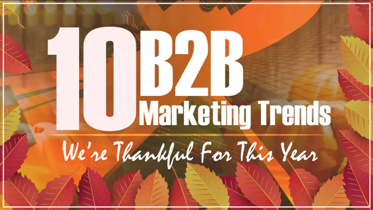 10 B2B Marketing Trends
