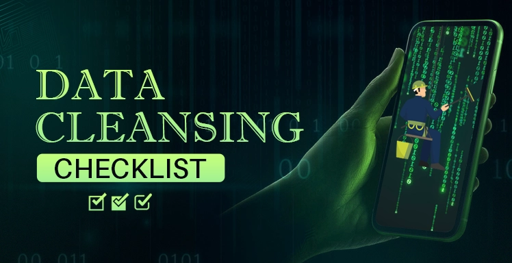 Data cleansing checklist banner